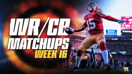 Week 16 WR/CB Matchups To Target And Avoid: